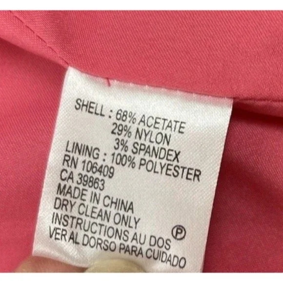 Tahari Pink Satin Dress Womens Size 10‎ NWT Spaghetti Strap Barbiecore Dress D52 - Picture 10 of 14